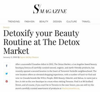 S Magazine - Canada-The Detox Market - Canada