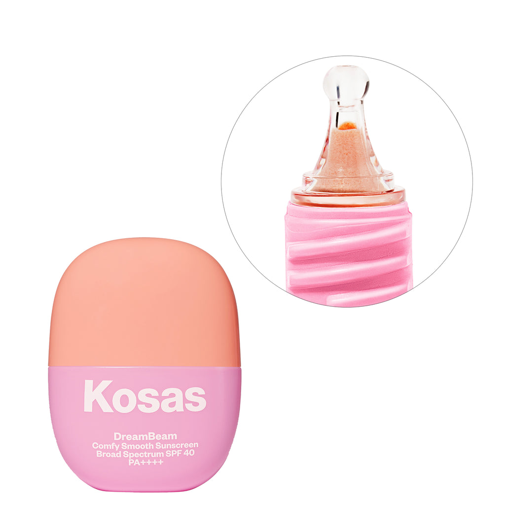 Kosas-DreamBeam Comfy Smooth Sunscreen Broad Spectrum SPF 40-Sun Care-01_Kosas_DreamBeam_2024_Mini_TXN_Hero-The Detox Market | Original Mini