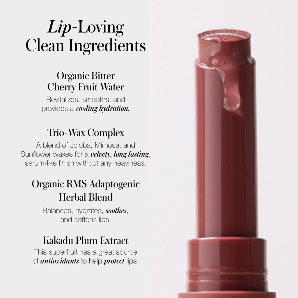 RMS Beauty-Nude Legendary Serum Lipstick-Makeup-11.Ingredients-The Detox Market | Always