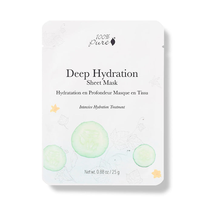 100% Pure-Deep Hydration Sheet Mask-Skincare-1FSMDDH_Sheet_Mask_Deep_Hydration_Primary-The Detox Market | 