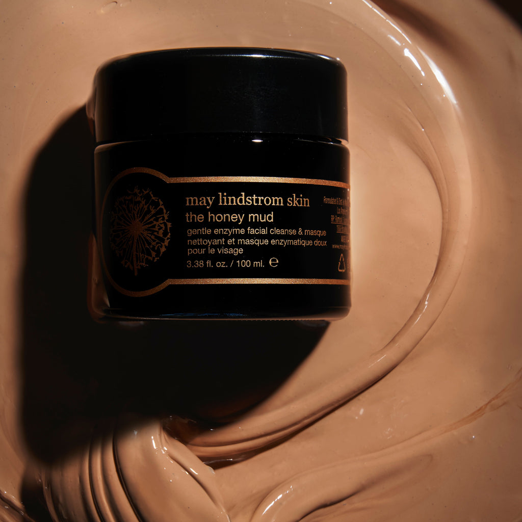 May Lindstrom-The Honey Mud-Skincare-202209-MLS-HNM-in-bed-of-Texture-0440-COMP-all-swoop2-Edit-The Detox Market | 