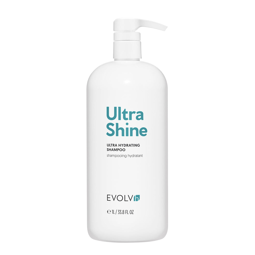 EVOLVh-UltraShine Moisture Shampoo-Hair-33.8ozUltraShineShampooLiter2024White-The Detox Market | Liter