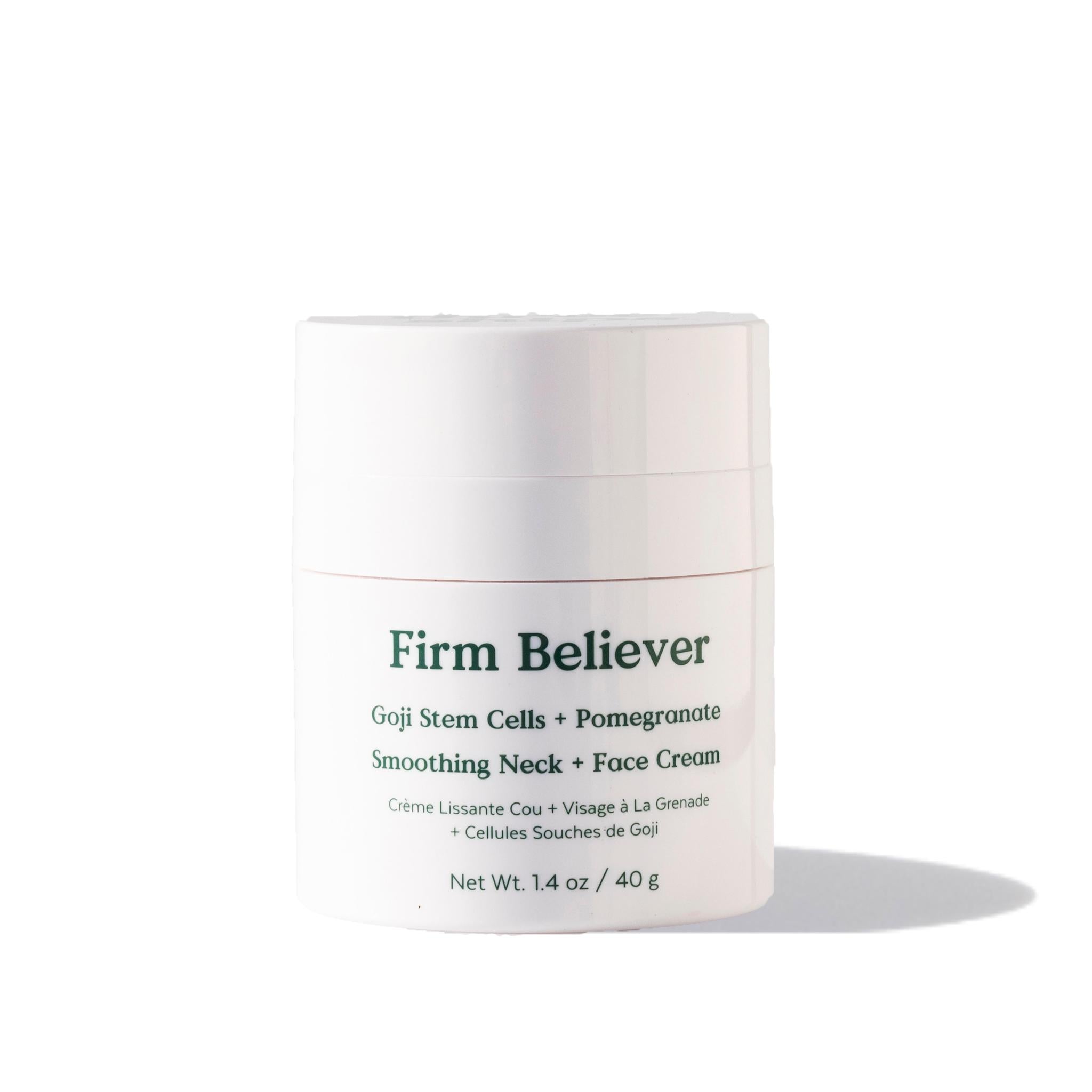 Three Ships Firm Believer Goji Stem Cell + Pomegranate Smoothing Neck +  Face Cream
