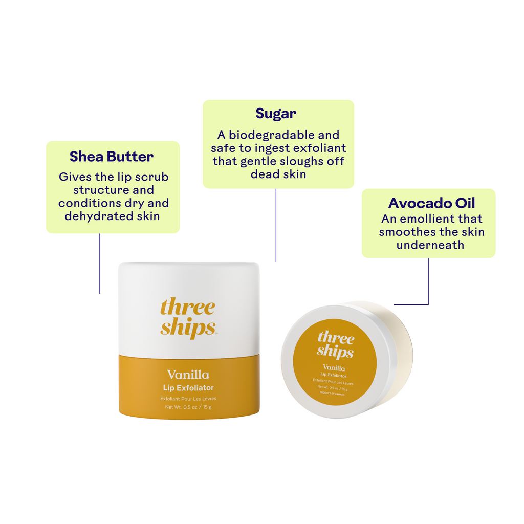 Three Ships-Vanilla Lip Exfoliator-Skincare-628110639158_6_Benefits-The Detox Market | 