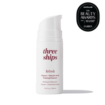 Three Ships-Refresh Papaya + Salicylic Acid Cleanser-Skincare-628110639318_1_Front-The Detox Market | 