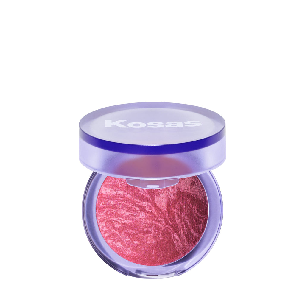 Kosas-Blush Is Life Baked Dimensional + Brightening Blush-Makeup-BLUSHISLIFE_ADRENALINE-The Detox Market | Adrenaline - hot fuschia