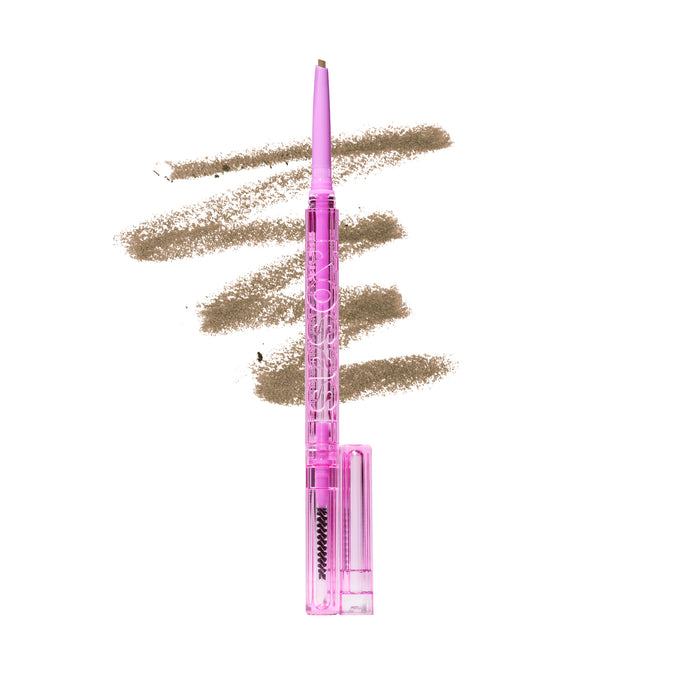 Kosas-Brow Pop Dual-Action Defining Pencil-Makeup-BROWPOPDL_TAUPE_SMUDGE-The Detox Market | Taupe - Cool blonde