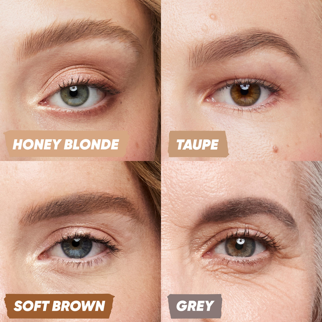 Kosas-Brow Pop Dual-Action Defining Pencil-Makeup-BROWPOP_DualAction_PDP_NA_ShadeGrid_TAUPE-The Detox Market | Taupe - Cool blonde