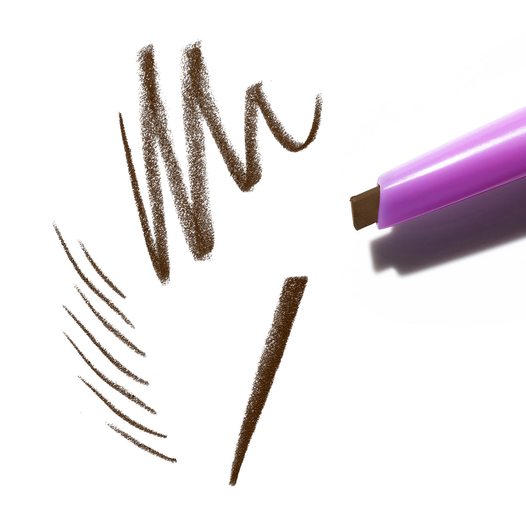 Kosas-Brow Pop Dual-Action Defining Pencil-Makeup-BROWPOP_DualAction_PDP_NA_Tip_Smudge_MediumBrown_12.2024-The Detox Market | Medium Brown - Neutral medium brown