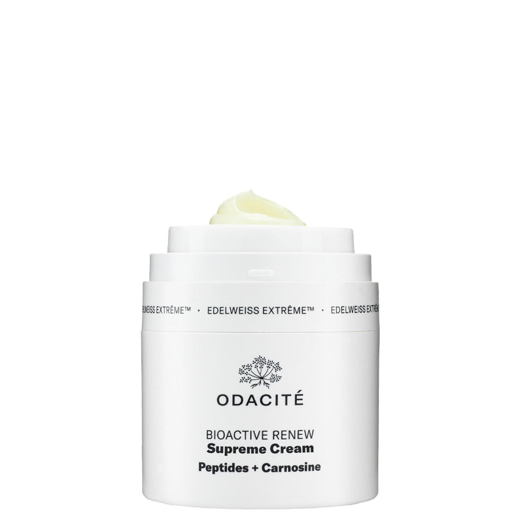 Odacite-Edelweiss Extrême® Bioactive Renew Supreme Cream-Skincare-BioactiveRenew_SupremeCream_Open_Jar-The Detox Market | 