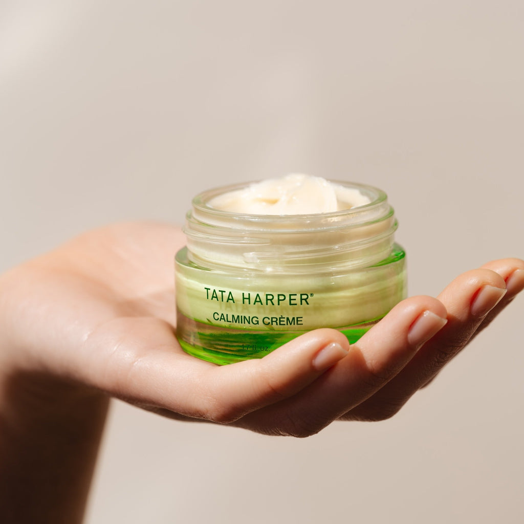 Tata Harper-Calming Crème-Skincare-CalmingCremeLaunch_Susanna-Goop_Hands-24252-The Detox Market | 