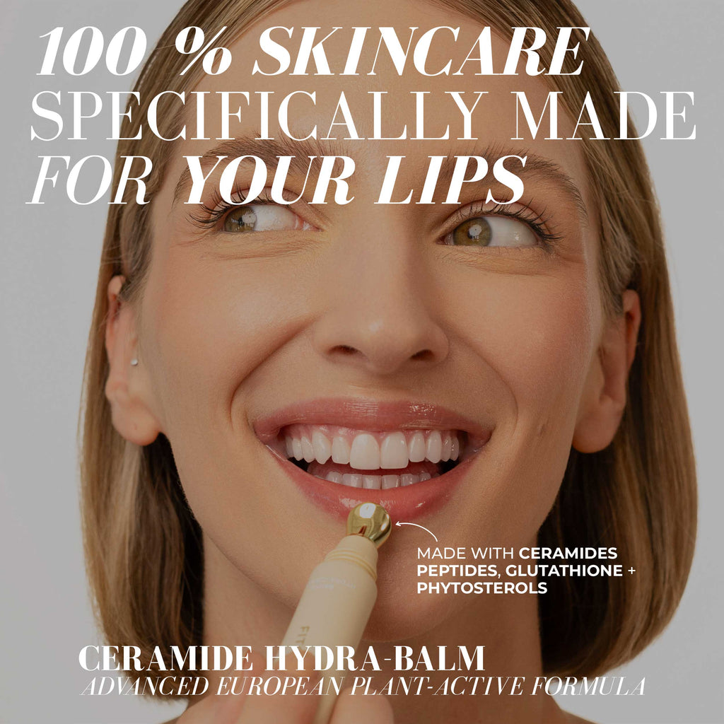 Fitglow Beauty-Ceramide Lip Hydra Balm-Makeup-CeramideHydraBalm_lifestyle_01_B2B-The Detox Market | Always