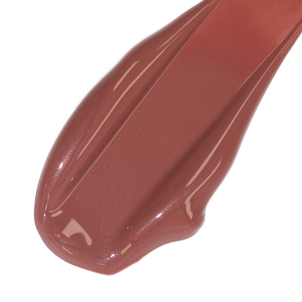 Fitglow Beauty-Lip Color Serum-Makeup-Coco_Swatch_B2B-The Detox Market | Coco - Milk chocolate brown nude