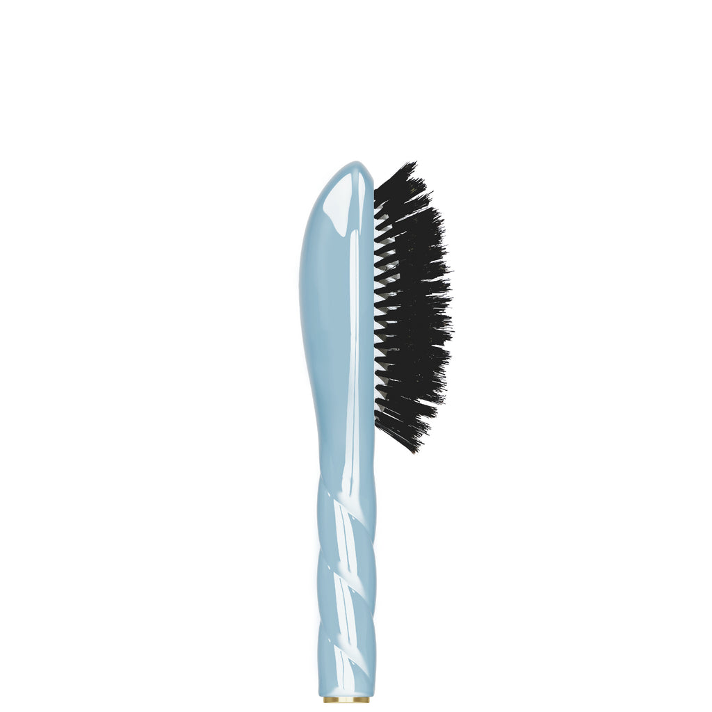 La Bonne Brosse-N. 01 The Small Shine & Care Hair Brush The Universal-Hair-CopyofLAPETITEBROSSE_BLEU_PROFIL_No1-The Detox Market | 