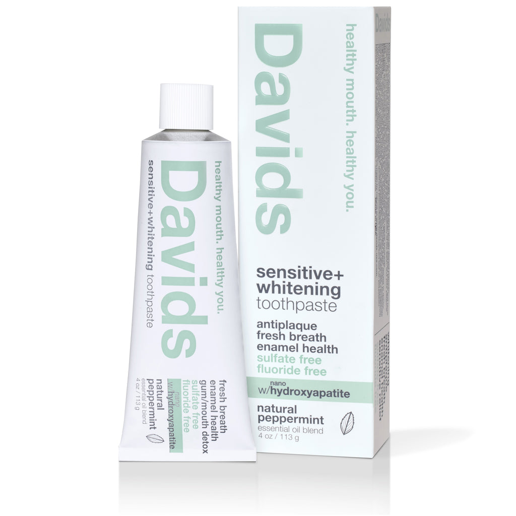 Davids-sensitive+whitening nano-hydroxyapatite toothpaste-Body-Davids_Masters_Sensitive_400_square-The Detox Market | 4 oz