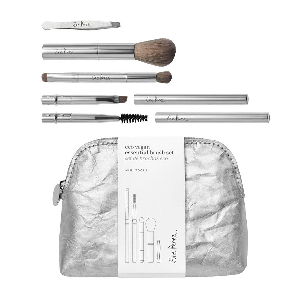 Ere Perez-Eco Vegan Essential Brush Set -  Mini Tools-Makeup-ErePerez-EcoVeganEssentialBrushSet-WebCrop-SQ.6-The Detox Market | 