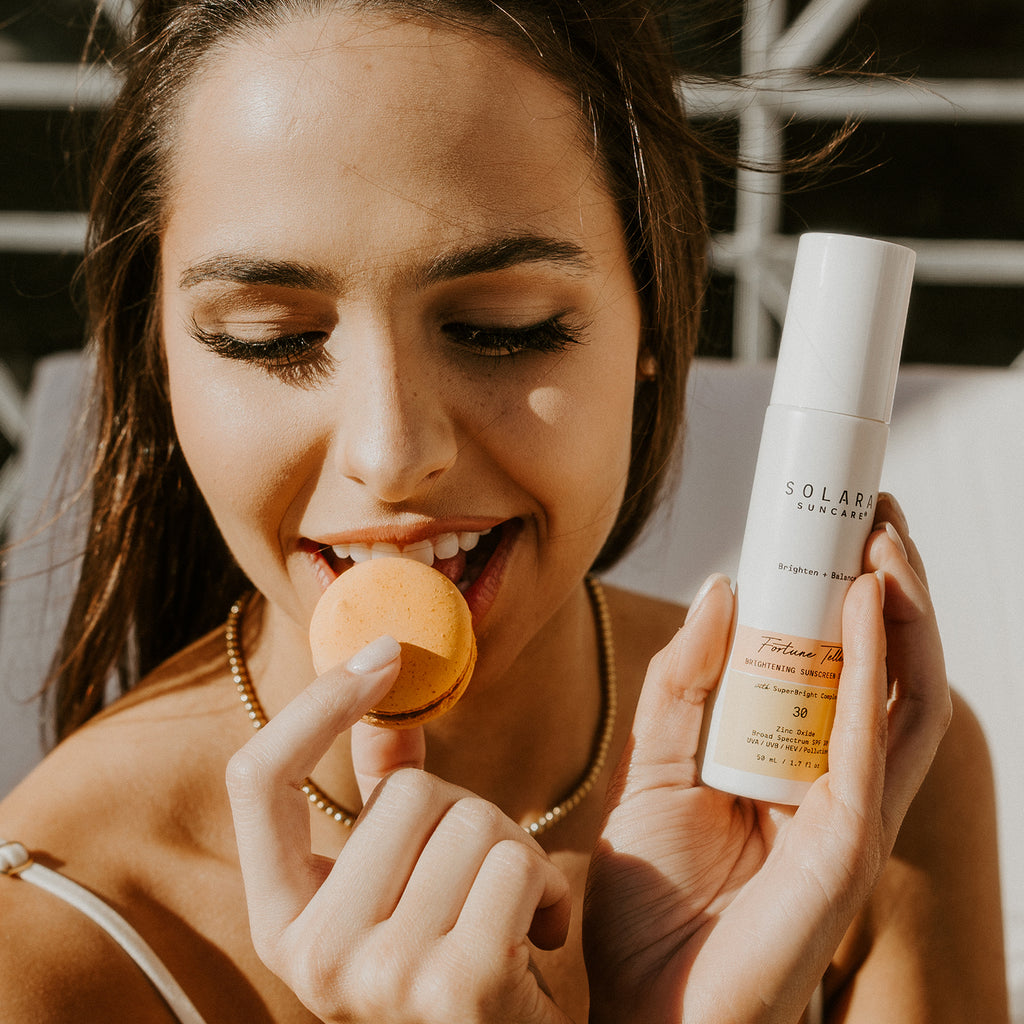 Solara Suncare-Fortune Teller Tinted Brightening Serum, SPF 30-Sun Care-FT_macaron-The Detox Market | 