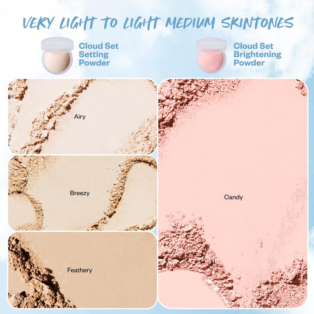 Kosas-Cloud Set Brightening Powder-Makeup-FindYourShade1-LighttoLightMedium-The Detox Market | Candy