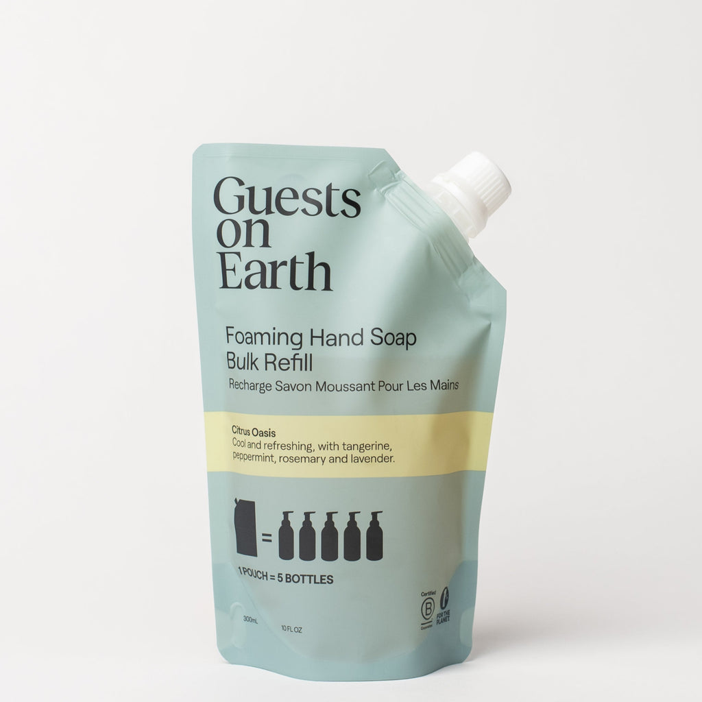 Guests On Earth-Foaming Hand Soap - Citrus Oasis-Body-FoamingHandSoapBulkRefill-CO-The Detox Market | 300ml Refill Concentrate