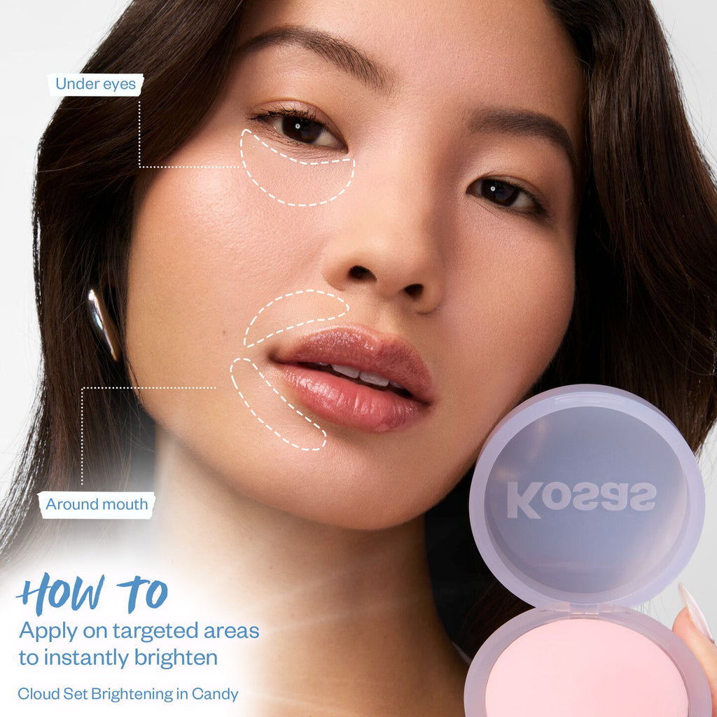 Kosas-Cloud Set Brightening Powder-Makeup-HowToUse-Candy-The Detox Market | Candy