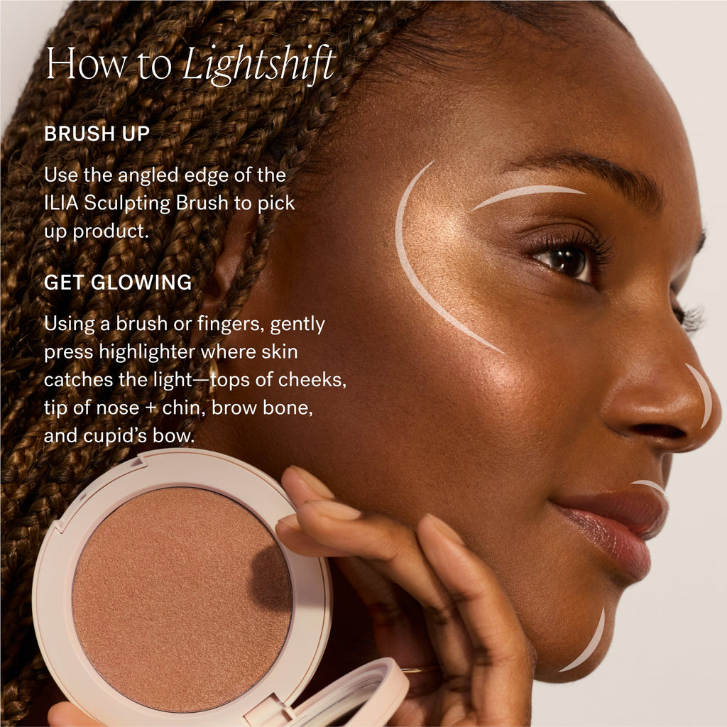 ILIA-Lightshift Cream Highlighter-Makeup-ILIA_CreamHighlighter_2000x2000_HowtoUse-The Detox Market | Always