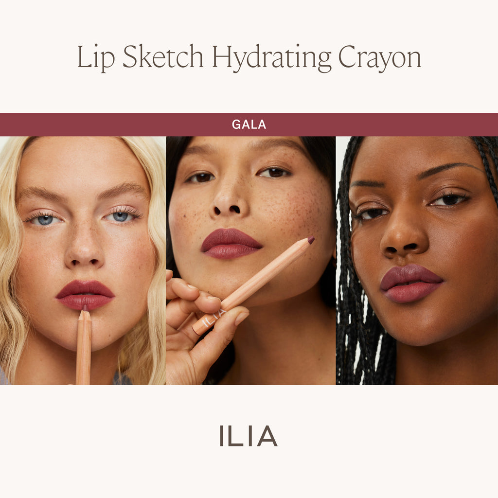 ILIA-Lip Sketch Hydrating Crayon-Makeup-ILIA_LIPSKETCH_PDP_SKINTONECOMPARISONGRID_GALA_2000X2000_5f968f58-8054-4443-acfe-f6317bb79443-The Detox Market | Gala - Brick Rose