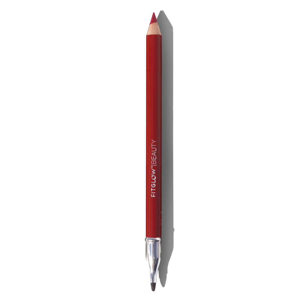 Fitglow Beauty-Vegan Lip Liner-Makeup-IMAGE_01_LipLiner_RED_-The Detox Market | Red