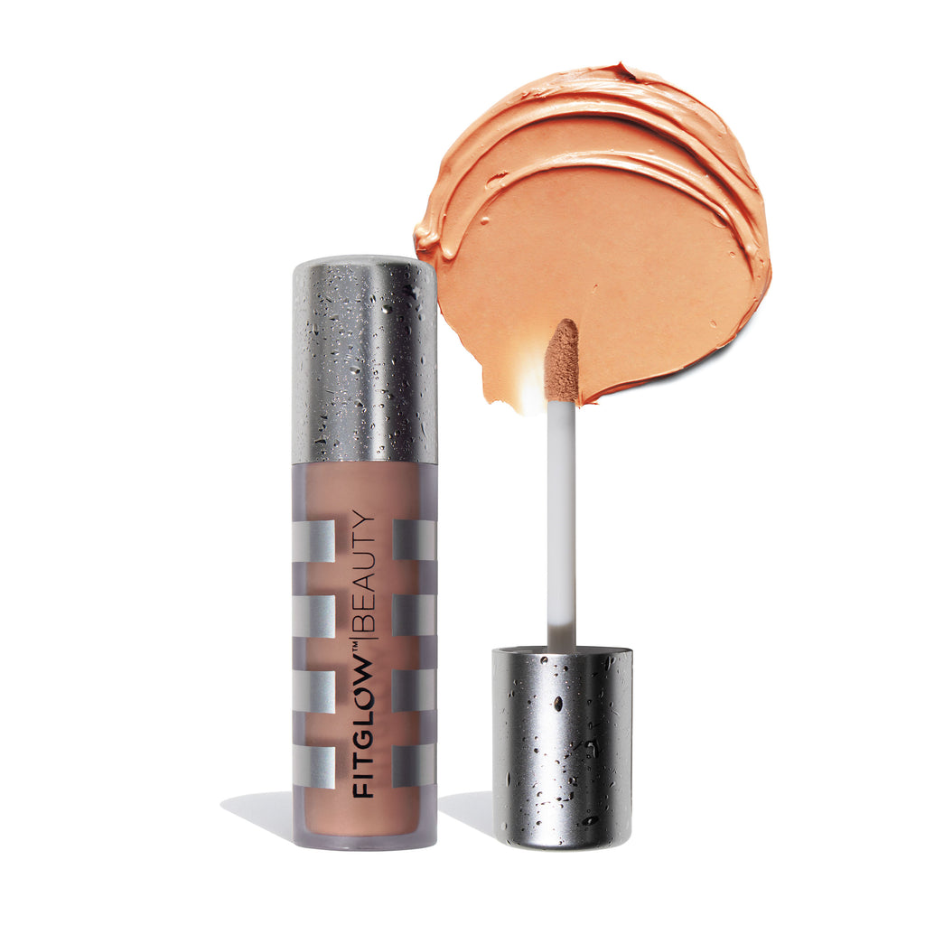 Correct + - Makeup - Fitglow Beauty - IMAGE_02_LipColourSerum_DEEPPEACH_850015329968 - The Detox Market | Deep Peach