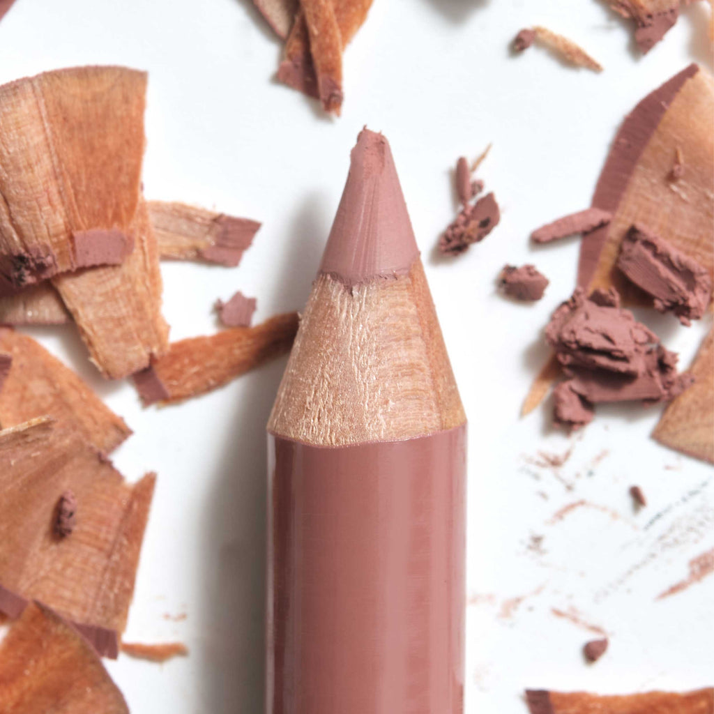 Fitglow Beauty-Vegan Lip Liner-Makeup-IMAGE_03_LipLiner_NUDE_-The Detox Market | Nude