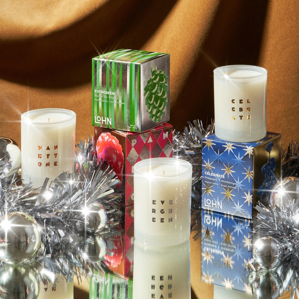 Lohn-CELEBRATE Candle - Champagne & Cranberry-Home-LOHNHolidayCollectionLifestyleSquare-The Detox Market | 