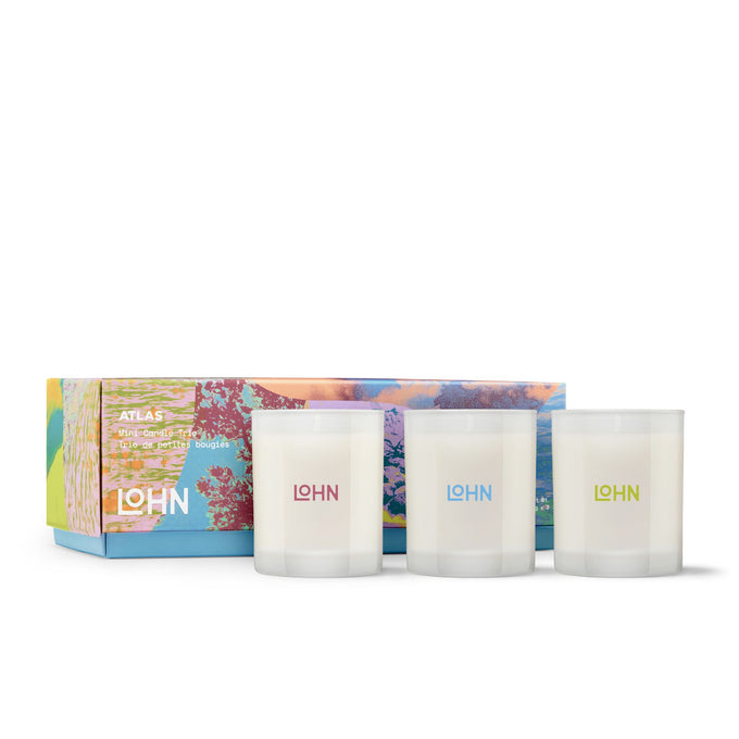 Lohn-ATLAS - Mini Candle Trio-Home-LOHN_ATLAS_Mini_Candle_Trio_Box_Vessel-The Detox Market | 