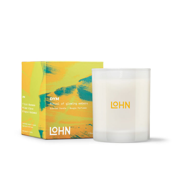 Lohn-DYM Candle - Spruce & Woodsmoke-Home-LOHN_DYM_7-5oz_Box_Vessel-The Detox Market | 