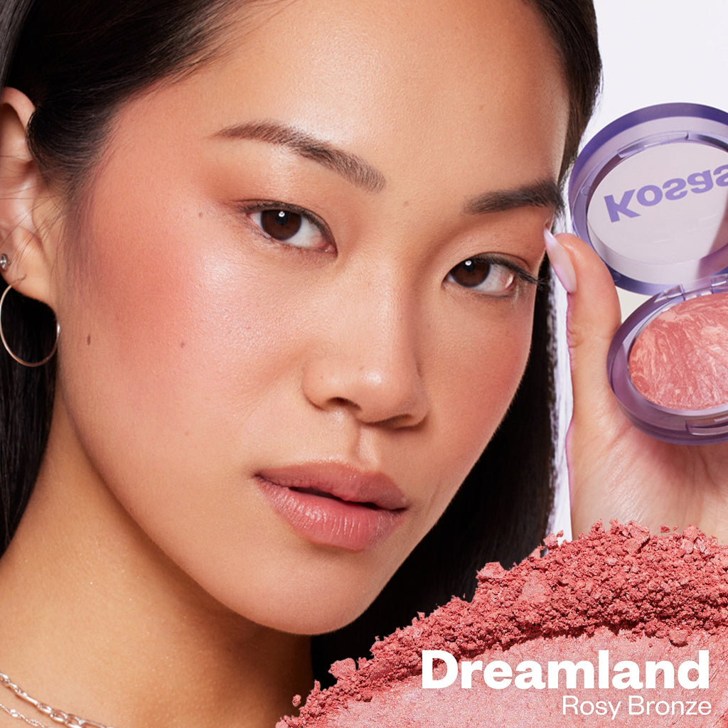 Kosas-Blush Is Life Baked Dimensional + Brightening Blush-Makeup-MACRO-DREAMLAND-The Detox Market | Dreamland - rosy bronze