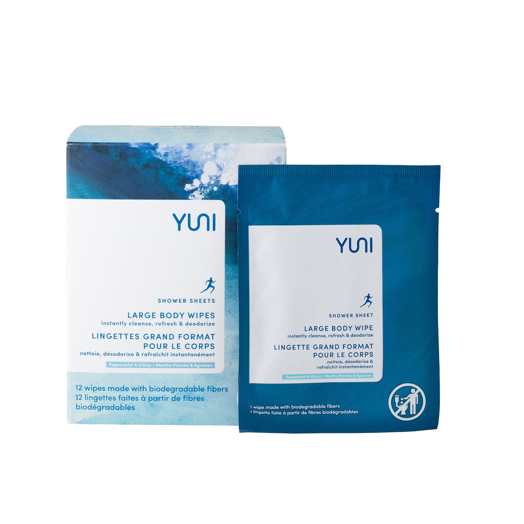 Yuni Beauty-Shower Sheets - Peppermint Citrus-Body-PC-SS-Box-White-The Detox Market | 