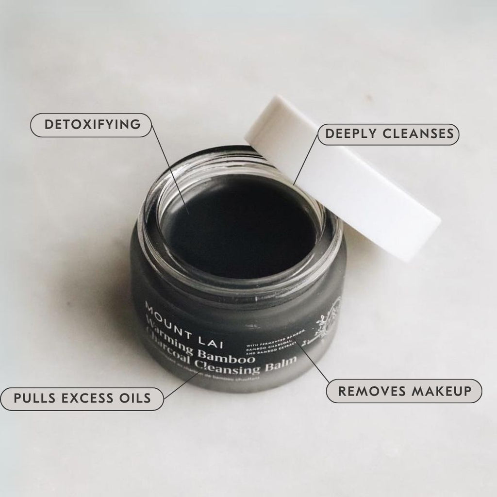 Mount Lai-Warming Bamboo Charcoal Cleansing Balm-Skincare-Square-The Detox Market | 