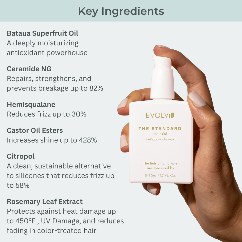 EVOLVh-The Standard Hair Oil-Hair-TheStandardOilKeyIngredients-The Detox Market | 