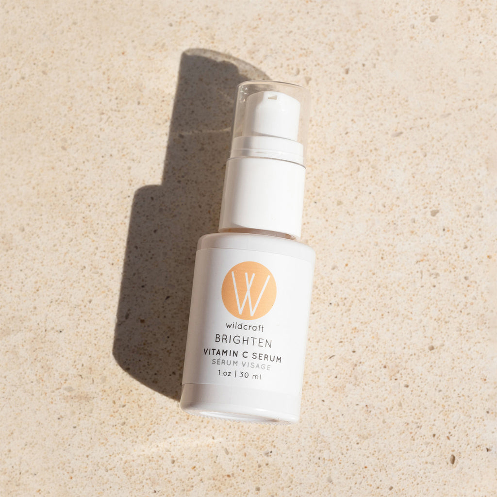 Wildcraft-Brighten Vitamin C Face Serum-Skincare-brighten_vitamin_c_face_serum_flatlay-The Detox Market | 