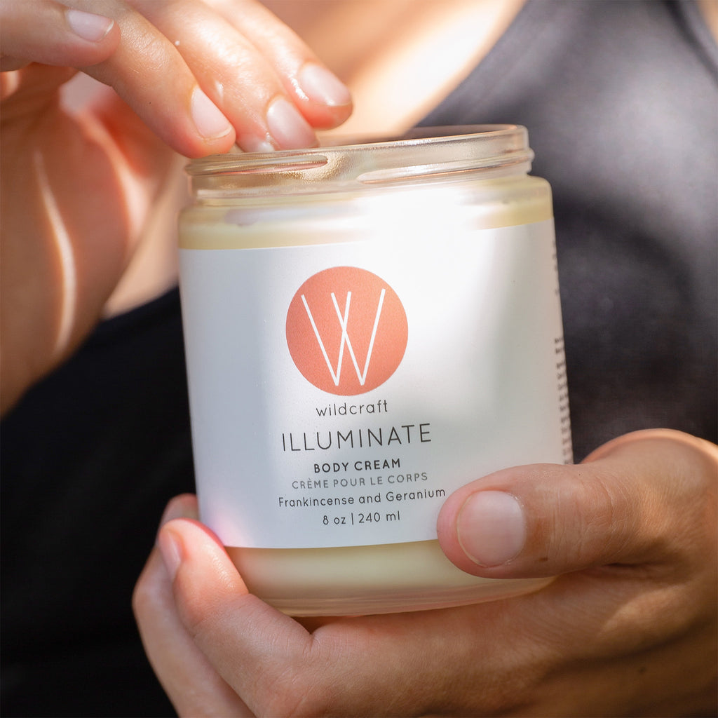 Wildcraft-Frankincense and Geranium Illuminate Body Cream-Body-illuminate_frankincense_geranium_lifestyle_c0ce156a-86f9-4aeb-a89f-696c698e389a-The Detox Market | 