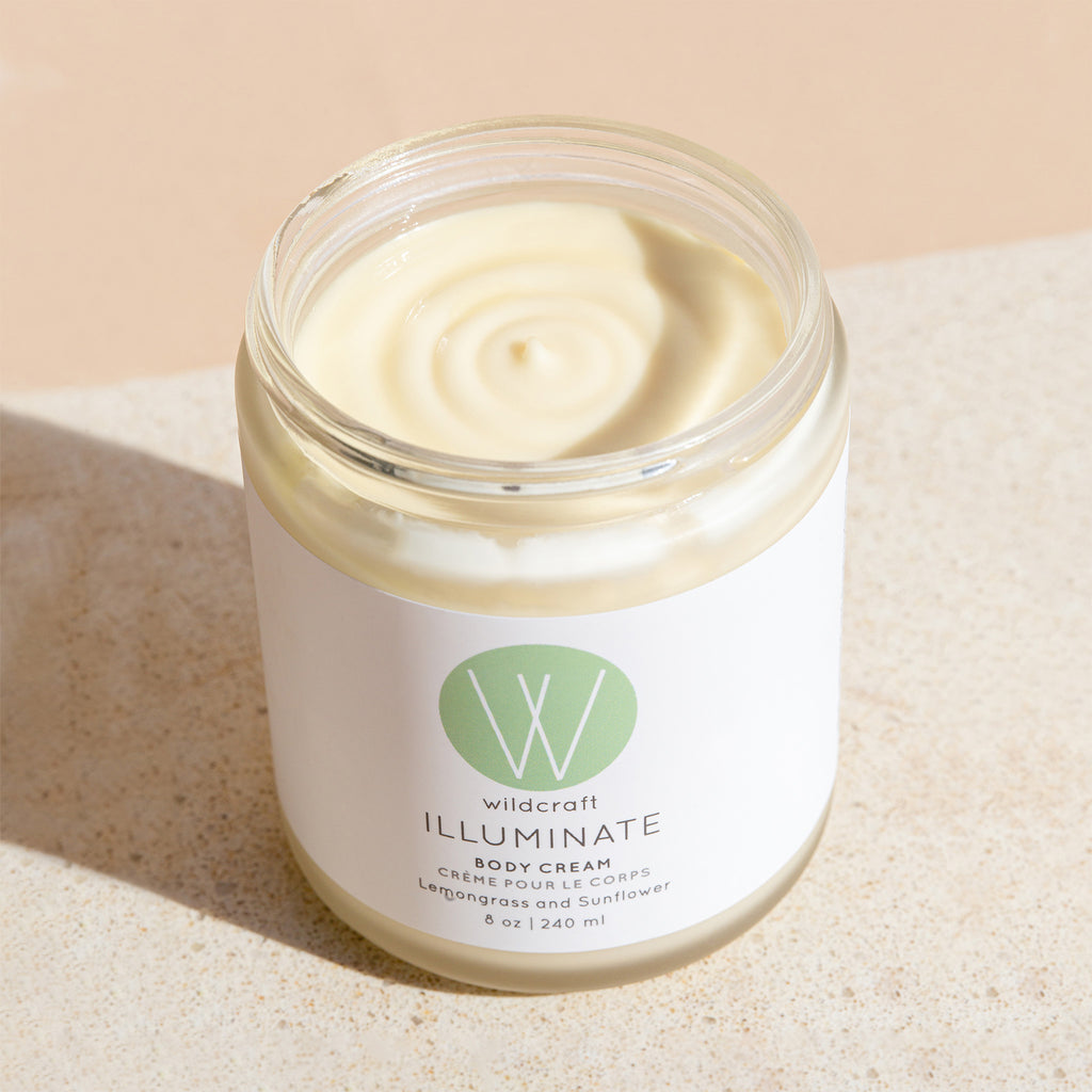 Wildcraft-Illuminate Body Cream-Body-illuminate_lemongrass_sunflower_open-The Detox Market | 