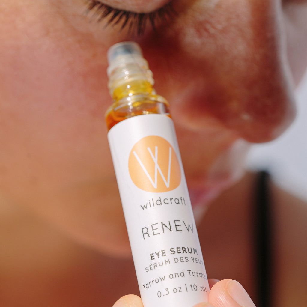 Wildcraft-Renew Eye Serum-Skincare-renew_eye_serum_application-The Detox Market | 